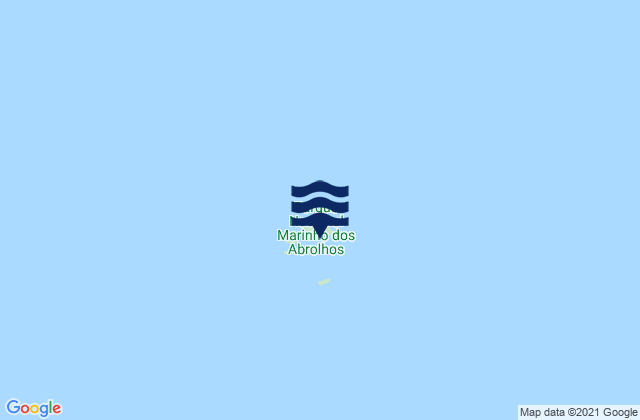 Abrolhos Anchorage, Brazil tide times map