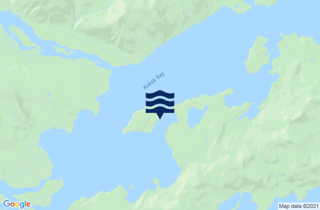 Aguchik Island (Kukak Bay), United States tide chart map