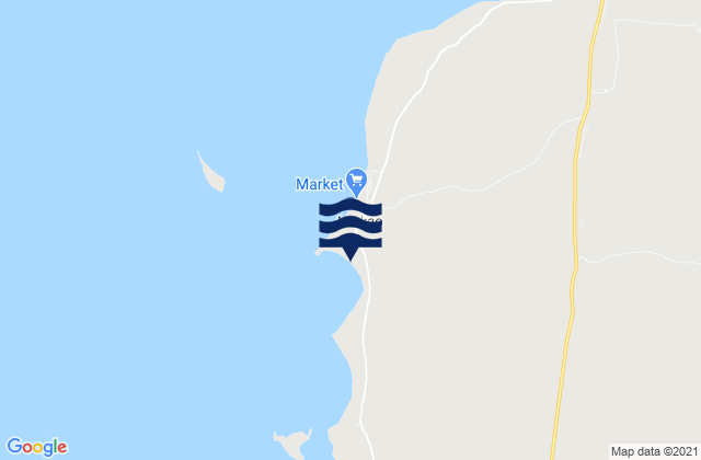 Anakao, Madagascar tide times map