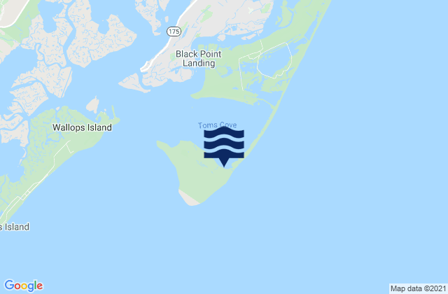 Assateague Beach (Toms Cove), United States tide chart map