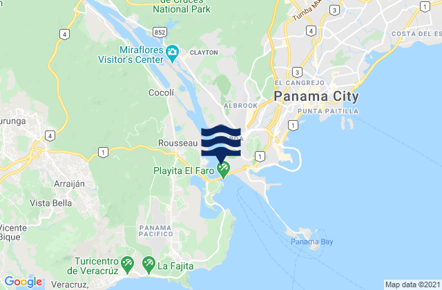 Balboa Panama Panama Tide Times Map 5584576 