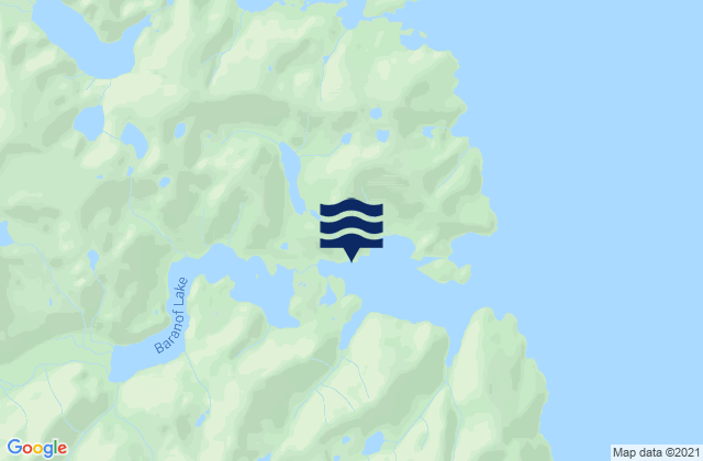 Baranof ( Warm Spring Bay), United States tide chart map
