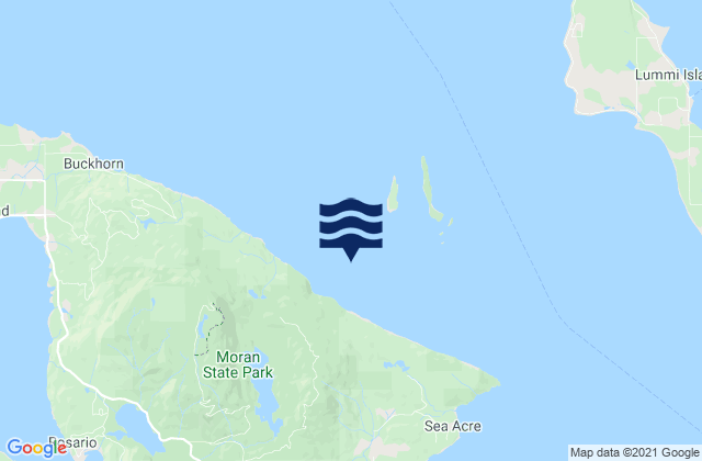 Barnes Island 0.8 mile southwest of, United States tide chart map