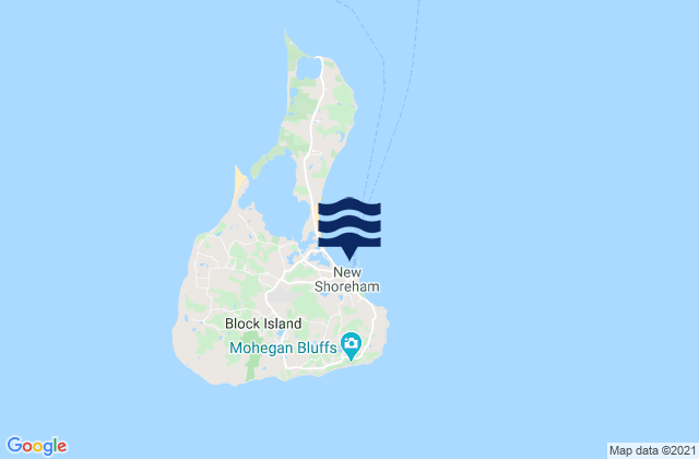 Block Island East (New Shoreham), United States tide chart map