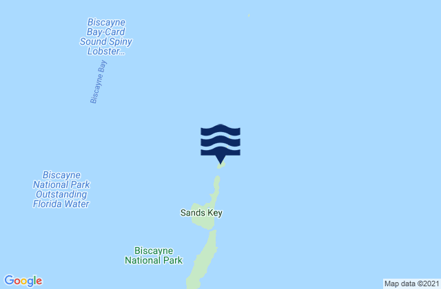 Boca Chita Key Biscayne Bay, United States tide chart map