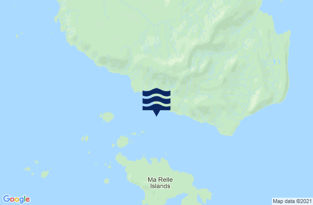 Bocas De Finas, United States tide chart map