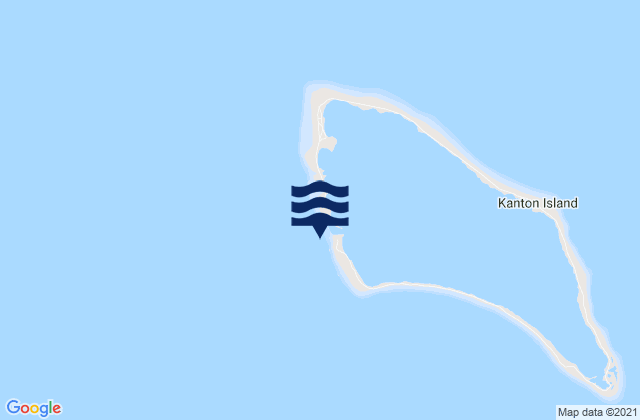 Canton Is. (Kanton Is.), Kiribati tide times map