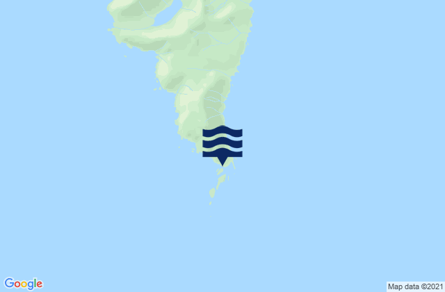 Cape Bartolome, United States tide chart map