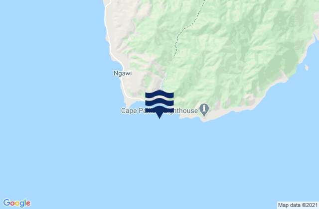 Cape Palliser (Matakitakiakupe), New Zealand tide times map