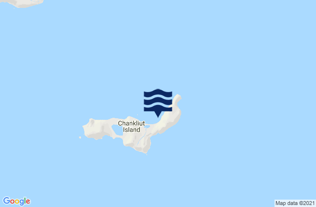 Chankliut Island, United States tide chart map