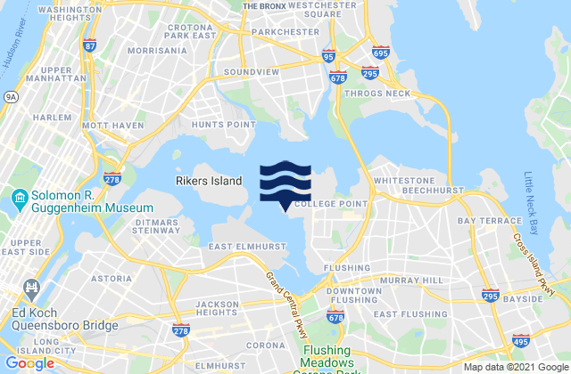 College Point (Flushing Bay), United States tide chart map