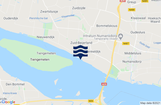 Eemhaven, Netherlands tide times map