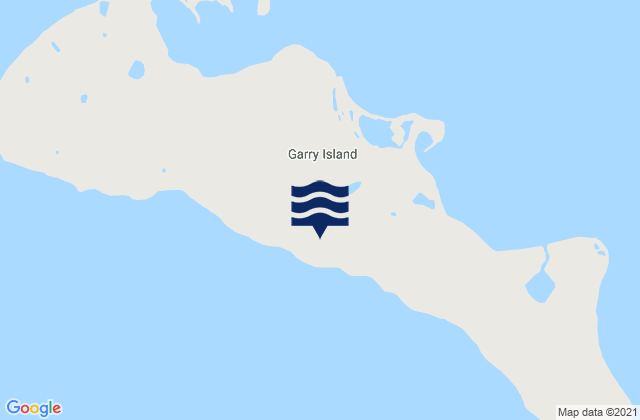 Garry Island, United States tide chart map