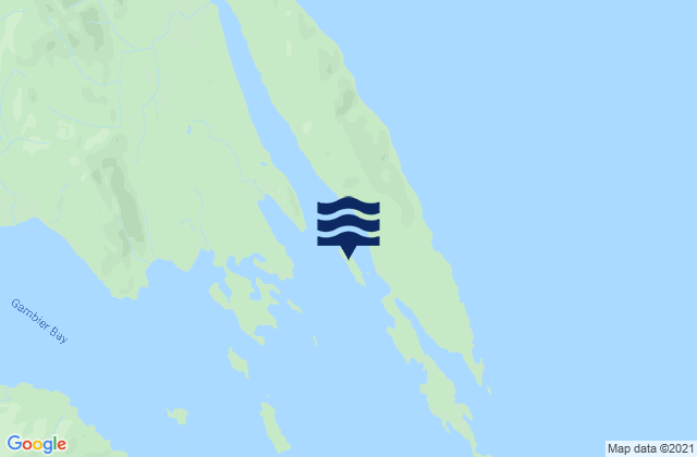 Good Island, United States tide chart map