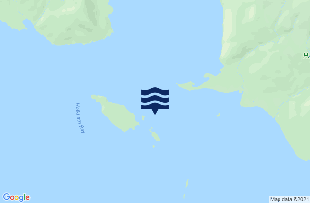 Holkham Bay Tracy Arm Entrance, United States tide chart map