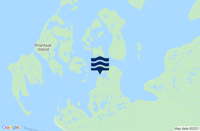 Johnstone Passage (Yakutat Bay), United States tide chart map