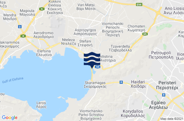 Kamateron, Greece tide times map