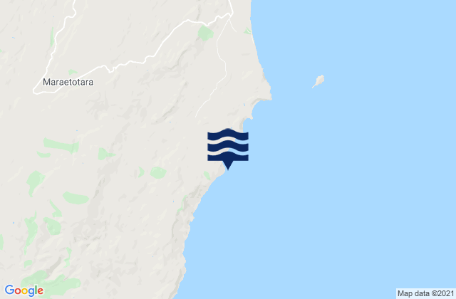 Karamea, New Zealand tide times map
