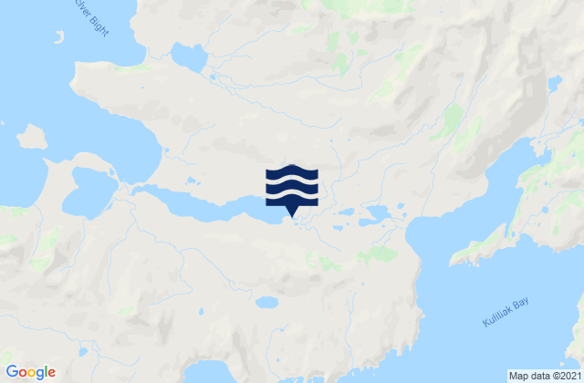 Kashega Bay, United States tide chart map