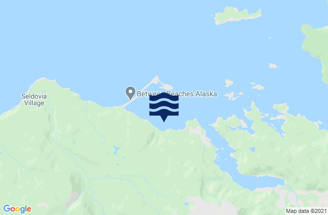 Kasitsna Bay Kachemak Bay, United States tide chart map