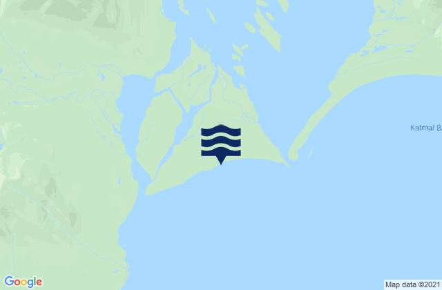 Katmai Bay (Shelikof Strait), United States tide chart map