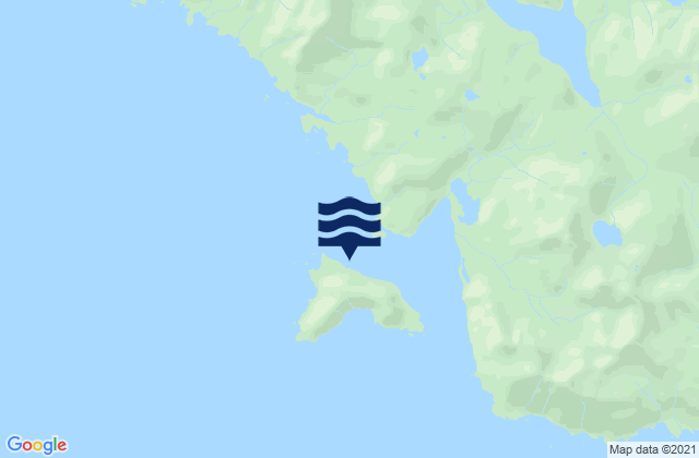 Klokachef Island, United States tide chart map