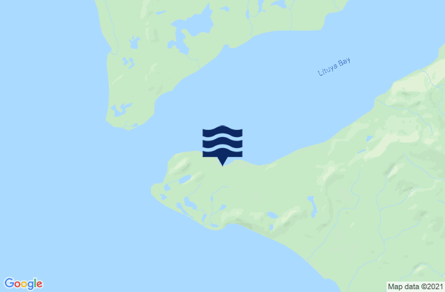 Lituya Bay (2 Miles Inside Entrance), United States tide chart map