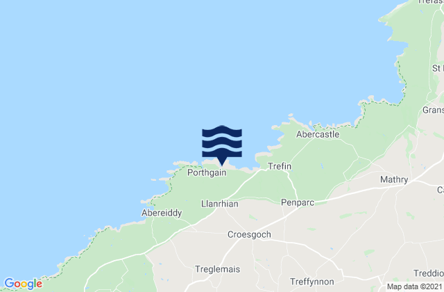 Llanrhian, United Kingdom tide times map