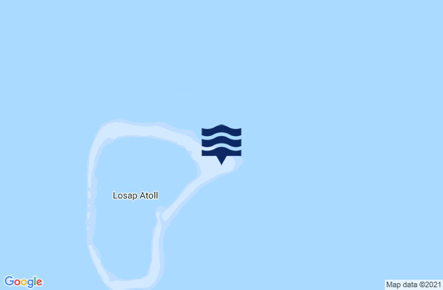 Losap, Micronesia tide times map