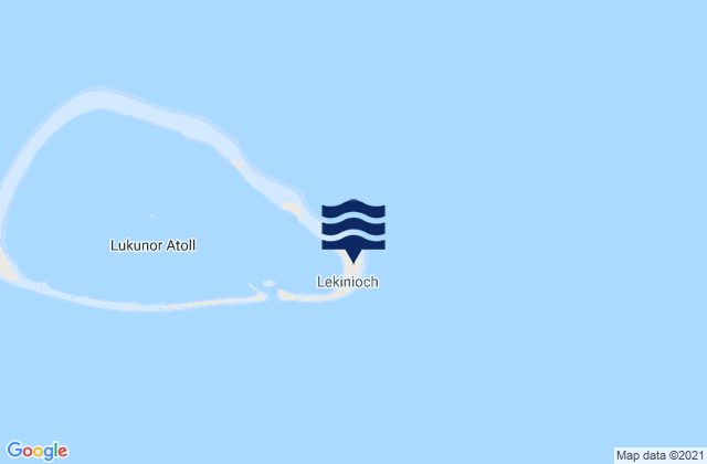 Lukunor, Micronesia tide times map