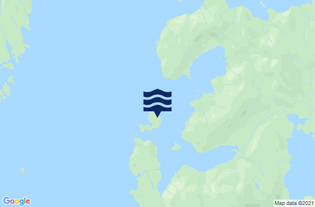 Mabel Island, United States tide chart map