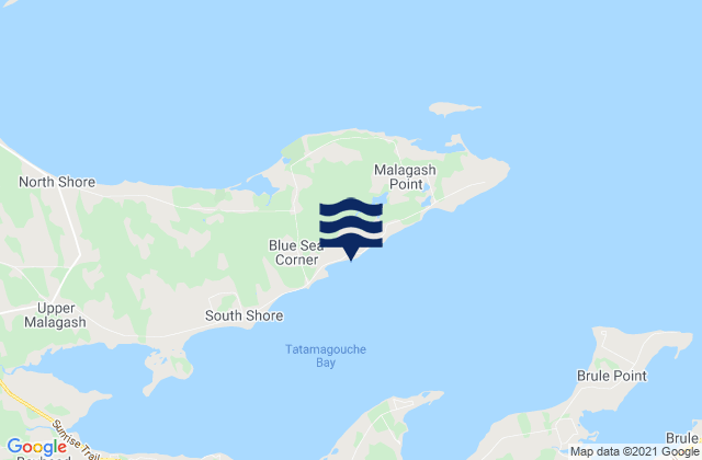 Malagash Colchester Nova Scotia Canada Tide Times Map 30017959 