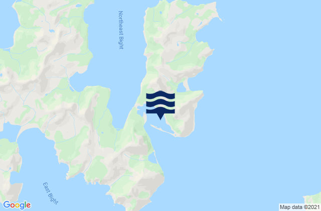 Mist Harbor (Nagai Island), United States tide chart map
