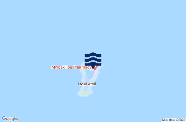 Mokil, Micronesia tide times map