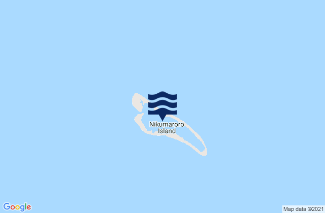 Nikumaroro, Kiribati tide times map