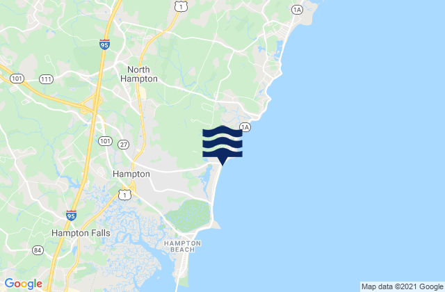 North Hampton, United States tide chart map