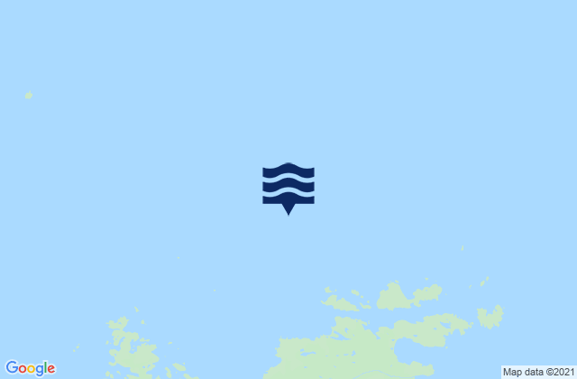 North of Perevalnie Island Shuyak Island, United States tide chart map