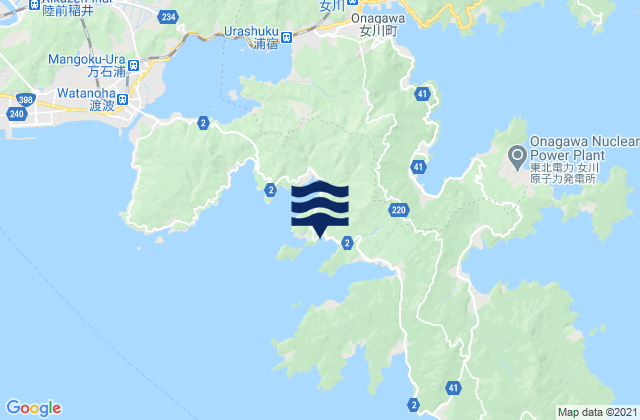 Oginohama Ko, Japan tide times map