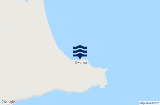 Owenga, New Zealand tide times map