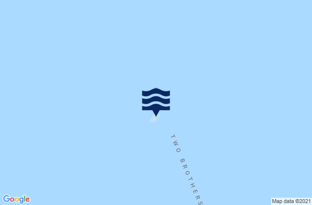 Peak Island, Australia tide times map