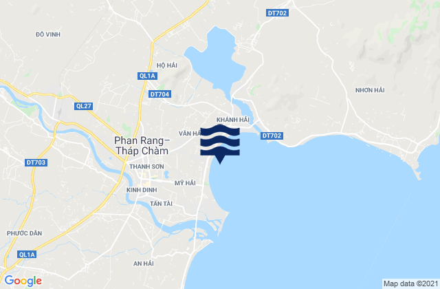 Phuong My Binh, Vietnam tide times map
