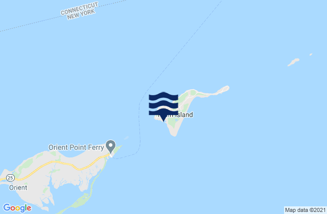 Plum Gut Harbor Plum Island, United States tide chart map