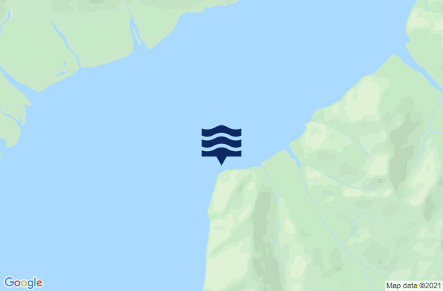 Point Latouche Yakutat Bay, United States tide chart map