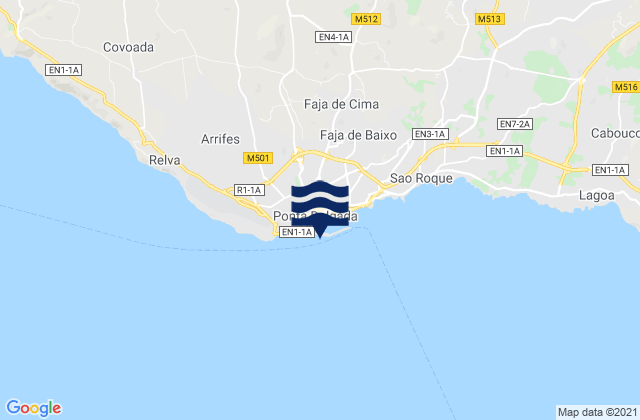 Ponta Delgada Sao Miguel Island Ponta Delgada Azores Portugal Tide Times Map 30031873 