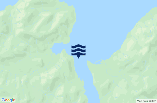 Povorotni Island 0.23 n.mi. WSW of, United States tide chart map