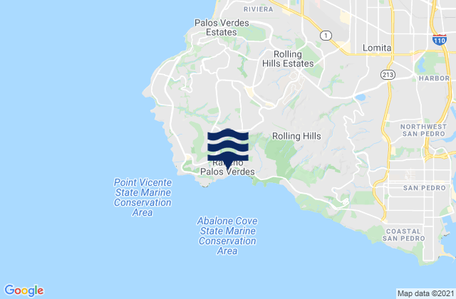 Rancho Palos Verdes, United States tide chart map