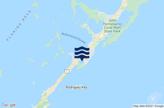 Rock Harbor, United States tide chart map