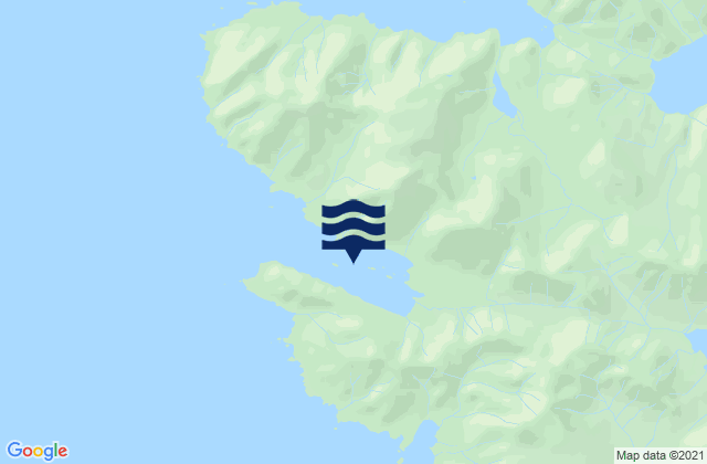 Sakie Bay, United States tide chart map