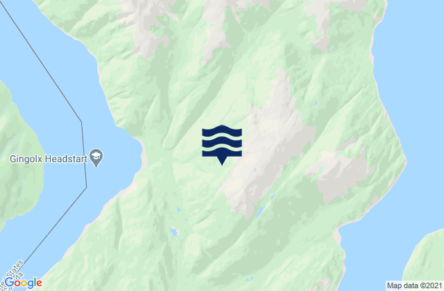Salmon Cove, United States tide chart map