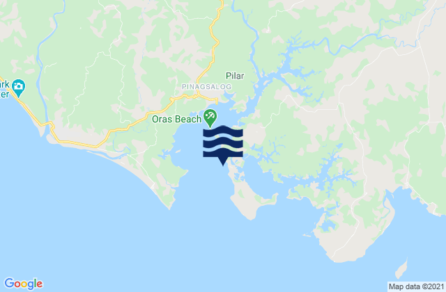 San Rafael, Philippines tide times map